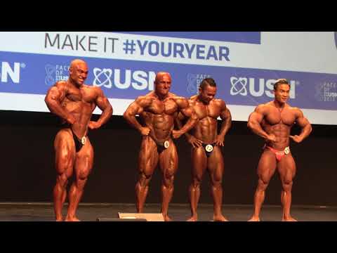 1st Callout - Prejudging - Class 4 - USN NABBA Universe 2017