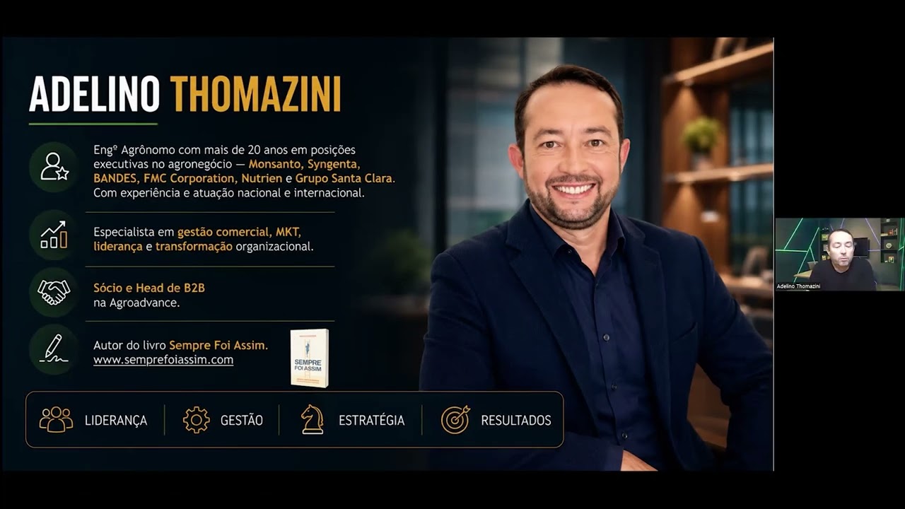 LIDERANÇA EM TEMPOS DE CRISE - ADELINO THOMAZINI