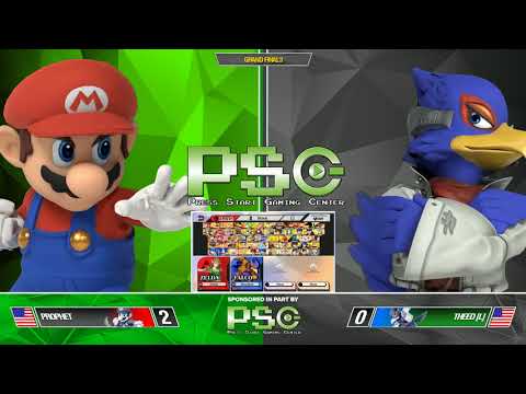 PSG Smash 4 Mondays: Prophet (Mario/Zelda/Robin) vs Theed (Falco/Jigglypuff/R.O.B.) - Grand Finals