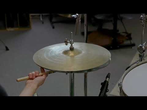 Vintage Zildjian 16" A Hi Hat Cymbals 1161g 1748g image 6