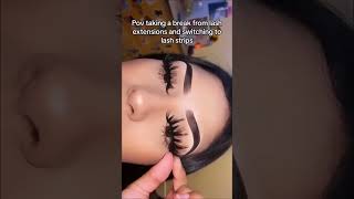 Our dramatic 25mm lashes in style Frost Bite 🩷 #eyelashes