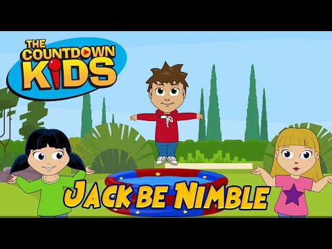 Jack Be Nimble - The Countdown Kids | Kids Songs & Nursery Rhymes | Lyric Video