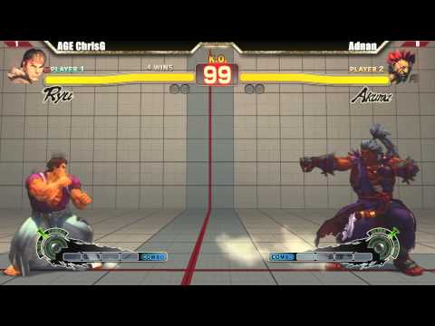 SSF4 AE2012 AGE ChrisG vs Adnan - Savage Saturday 13 Tournament