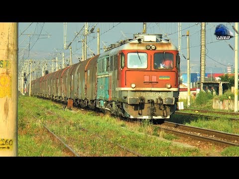 LDE2100 62-1404-8&60-0970-8&Marfar CFR MARFA Freight Train in Gara Apahida Station 08 August 2018
