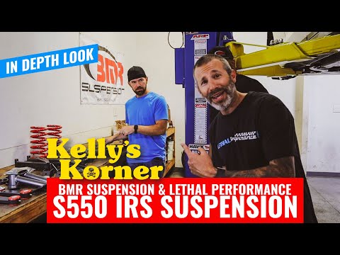 Kelly's Korner 2: ULTIMATE street/strip Mustang IRS Suspension from BMR & Lethal Performance!