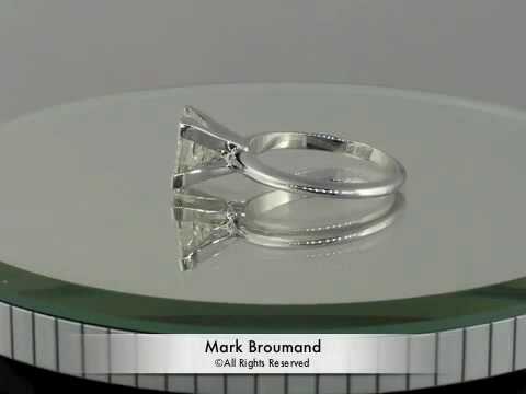 2.00ct Princess Cut Diamond Engagement Anniversary Ring- Mark Broumand