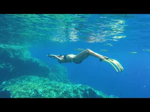 Freedive in Ustica