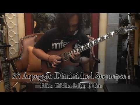 Diminished Arpeggio Sequences Ala Yngwie Malmsteen