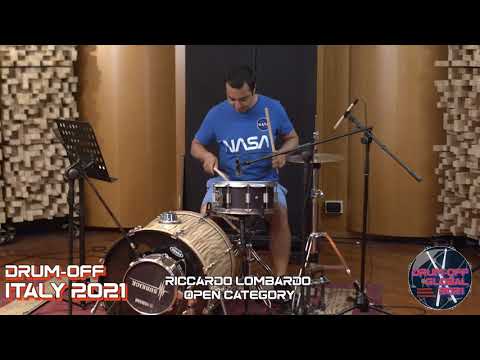 Drum-Off ITALY 2021 - RICCARDO LOMBARDO - 42 - Open category