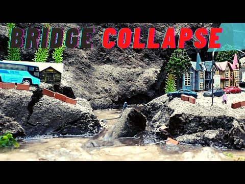 Historical Bridge Collapse: Flash floods cause bridges to collapse | Episode 17   #flood #dam