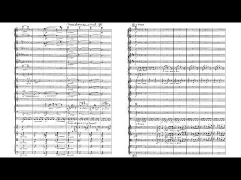 [Johan Halvorsen] Symphony No.1 in C Minor (Score-Video)