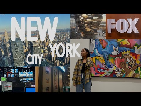 new york city vlog | FOX internship, exploring downtown, etc
