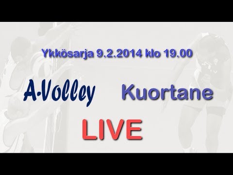 9.2.2014 klo 19.00 AVolley - Kuortane