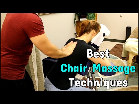 Chair Massage Techniques For Beginners