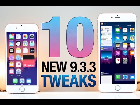 10 NEW iOS 9.3.3 Jailbreak Tweaks! GREAT NEWS !!!