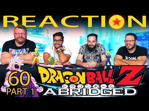 TFS Dragon Ball Z Abridged REACTION!! Episode 60 - Part 1