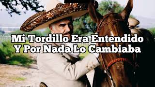 Vicente Fernández - Mi Amigo El Tordillo (Letra)
