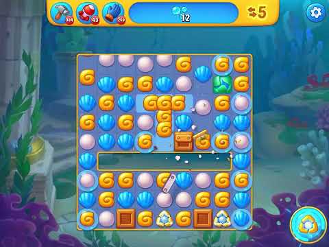 Fishdom level 6338 no boosters フィッシュダム ノーマル [Friend's]