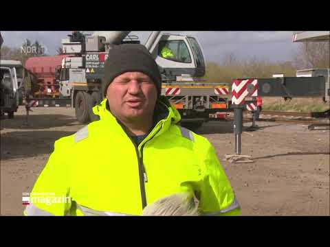 Bahn Unfall in Schleswig-Holstein, Süderlügum