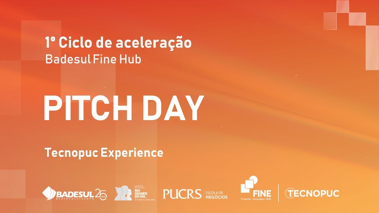 Pitch Day - 1º Ciclo de Aceleração Badesul e FINE Hub