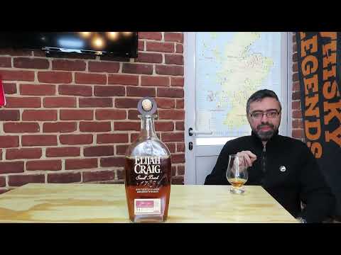 Elijah Craig small batch bourbon whiskey - english review #84 ep.214