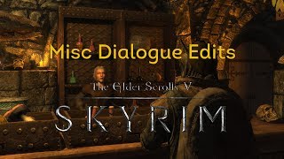 Skyrim Mods | Misc Dialogue Edits | Brina