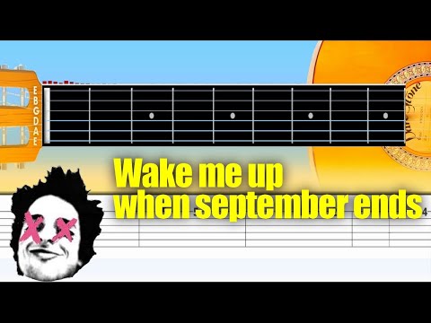 Wake Me Up When September Ends Guitar Tab