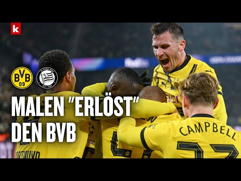 "Der ein oder andere läuft auf dem Zahnfleisch": BVB kämpft sich zum Sieg | Dortmund - Graz 1:0