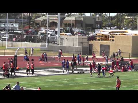 FSG 400m vs HB 4-24-14 - Los Alamitos Girls