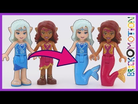 LEGO Elves as Mermaids