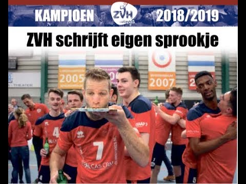 Highlights Topdivisie Volleybal CAS-CRM / ZVH vs Zalsman Reflex (13-4-2019)