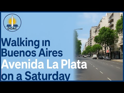 Buenos Aires Walk | Av. La Plata on a Saturday Afternoon #buenosaires