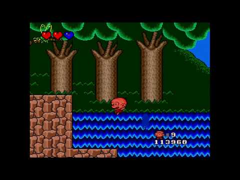 Playthrough of Bonk's Adventure Rounds 1 to 3
