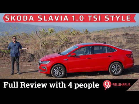 Skoda Slavia 1.0 TSI Automatic Review || With 4 People Review & Boot Space Explanation
