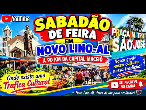 ATUALIZAÇÃO DO CANAL / SABADÃO CULTURAL COM ESSA FEIRA DE NOVO LINO-AL / TRADIÇÃO DE ANOS DE ESTÓRIA
