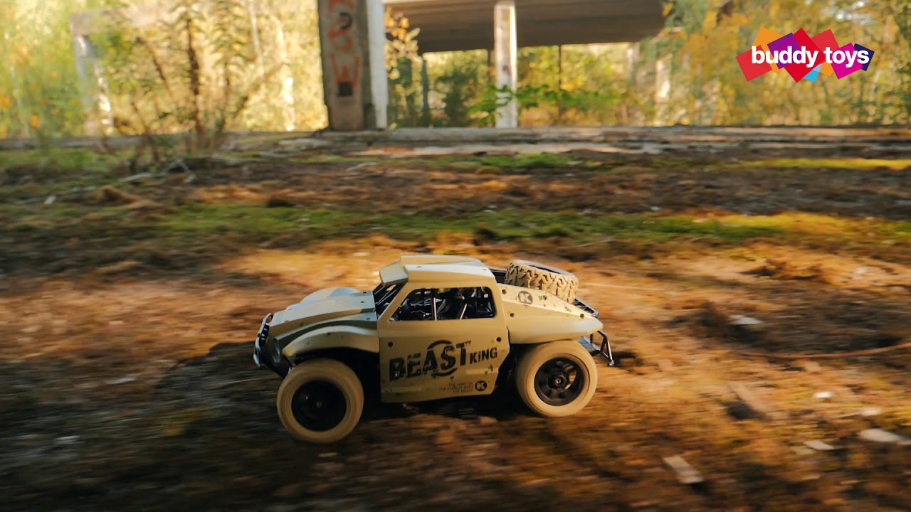 RC auto Racing rally, černá