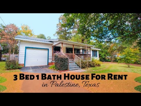 3 Bed 1 Bath Cottage-style House Tour - RentPalestine.com