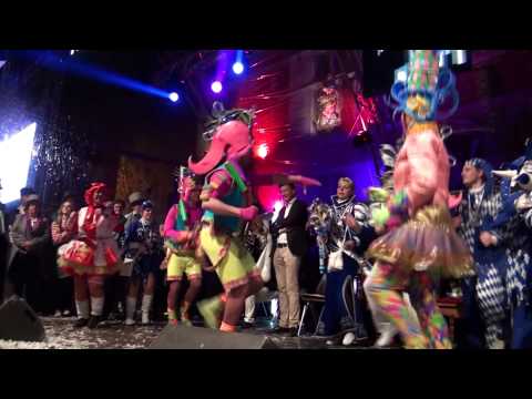 Carnaval Halle 2014 Prins Wouter zingt