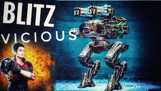 War Robots, Blitz and Clive Vicious. Unstoppable Ability.