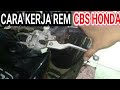 Komponen Rem Cbs Pada Sepeda Motor