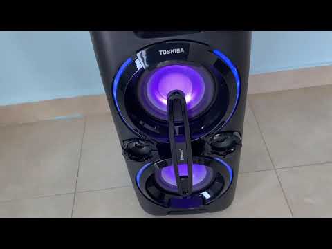 Toshiba TY-ASC402 garsiakalbis Bluetooth + laidinis mikrofonas Juodas video