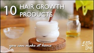 Natural hair care routine - 8 hair growth products you can make at home