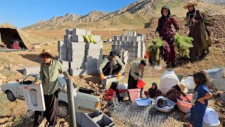 Download lagu Rajab and his family’s new life in the mountains, preparing shelter and essentials mp3