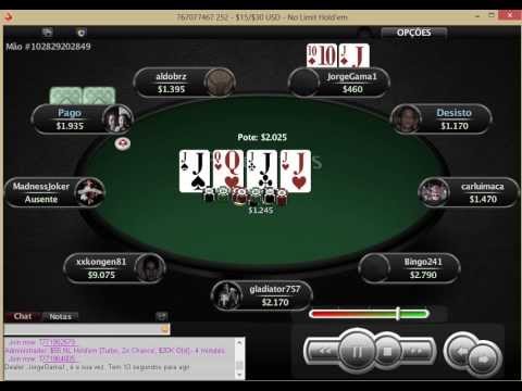 Pokerstars JJJJ four of a kind