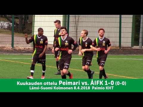 Peimari vs. ÅIFK 8.4.2018 Paimio KHT Länsi-Suomi Kolmonen