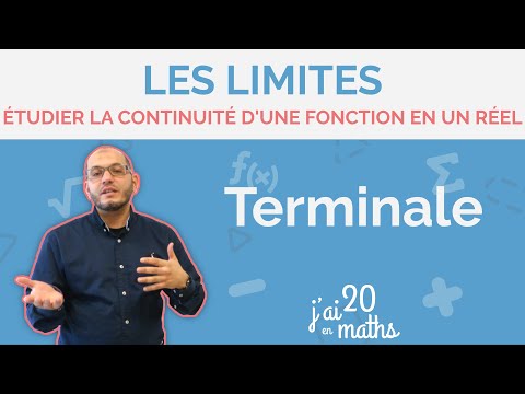 Étudier la continuité d'une fonction en un réel - Les limites - Maths Spécialité et Complémentaire
