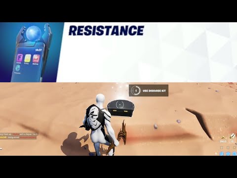 Resistance Week 3 All Quest - Fortnite