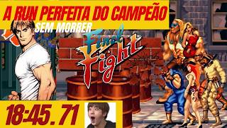 A RUN PERFEITA - CAMPEÃO DE SPEED RUN FINAL FIGHT (2026) | NINJA 98
