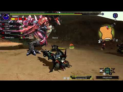 G-Rang Glavenus Gewehrlanze Gameplay - Monster Hunter Generations Ultimate