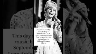 This day in country music history on 9/2/78 Lynn Anderson hit the charts #countrymusic #70smusic